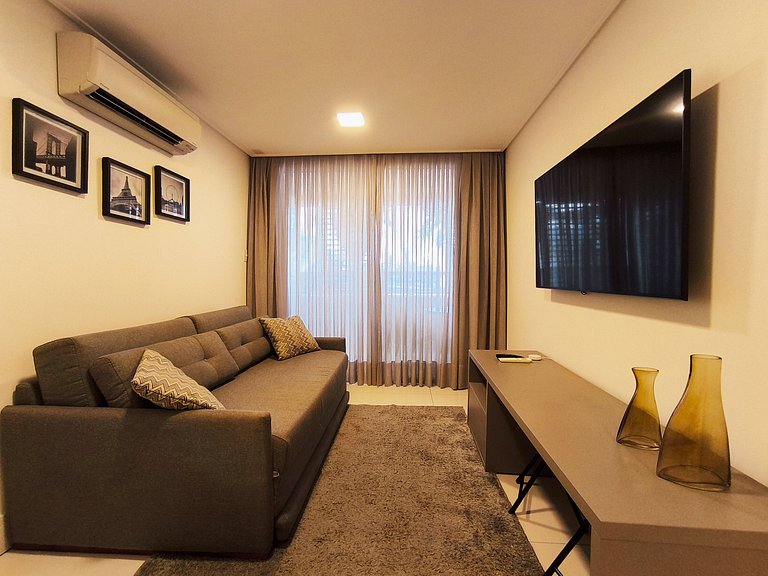 Apto Luxo 2 quartos com café incluso
