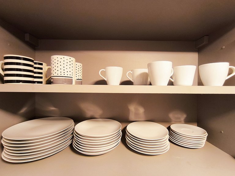 Apto Luxo 2 quartos com café incluso