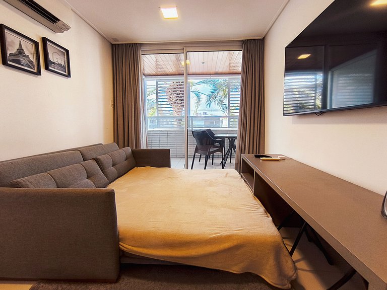 Apto Luxo 2 quartos com café incluso