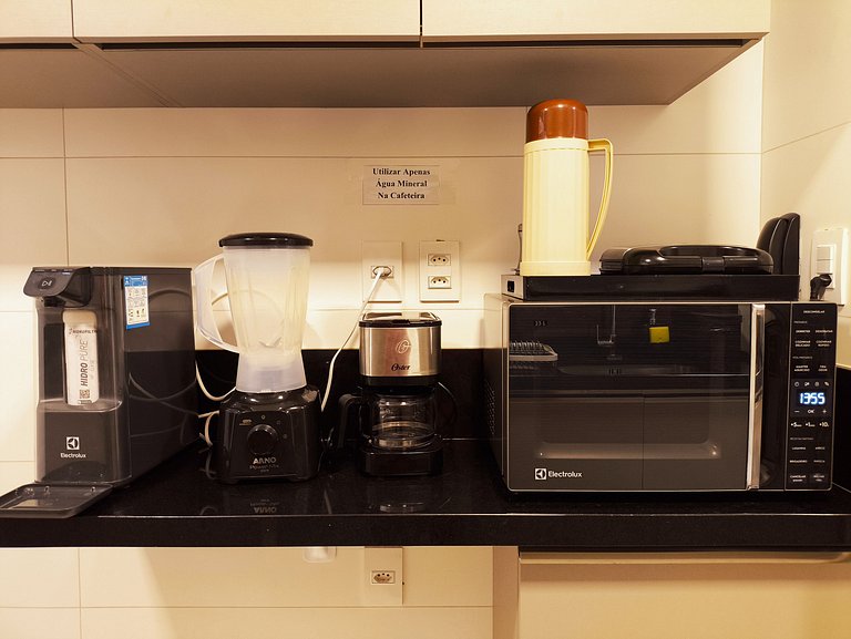 Apto Luxo 2 quartos com café incluso