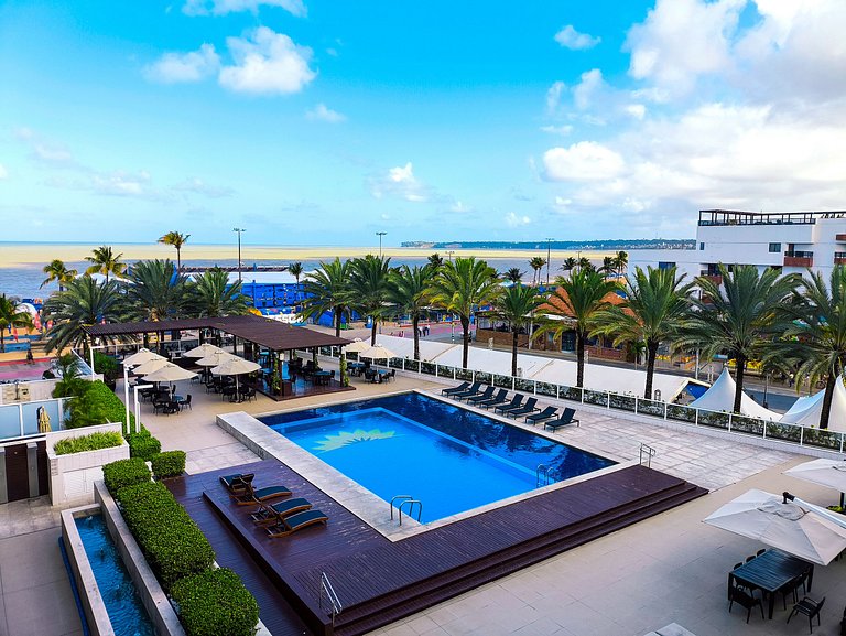 Apartamento com a melhor vista do Solar Tambaú