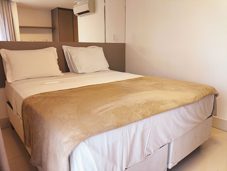 Apto Magnifico de 2 quartos com café