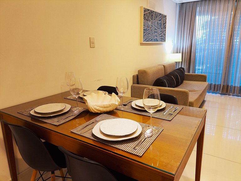 Apto moderno de 2 quartos com café incluso (2)