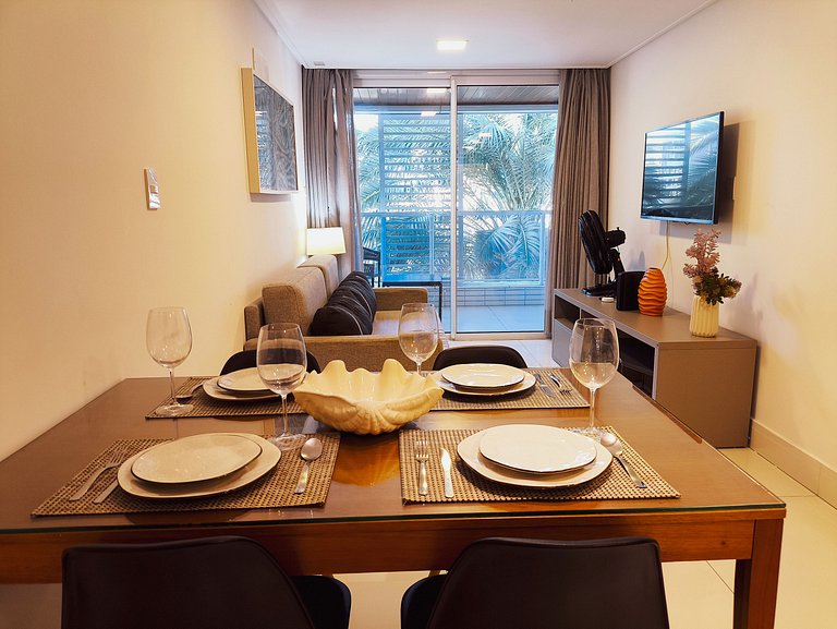 Apto moderno de 2 quartos com café incluso (2)