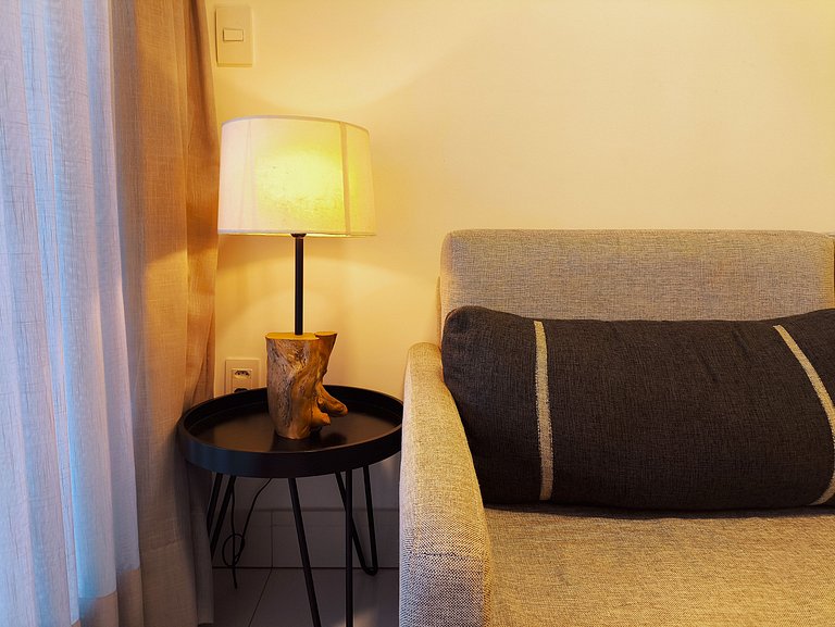 Apto moderno de 2 quartos com café incluso (1)