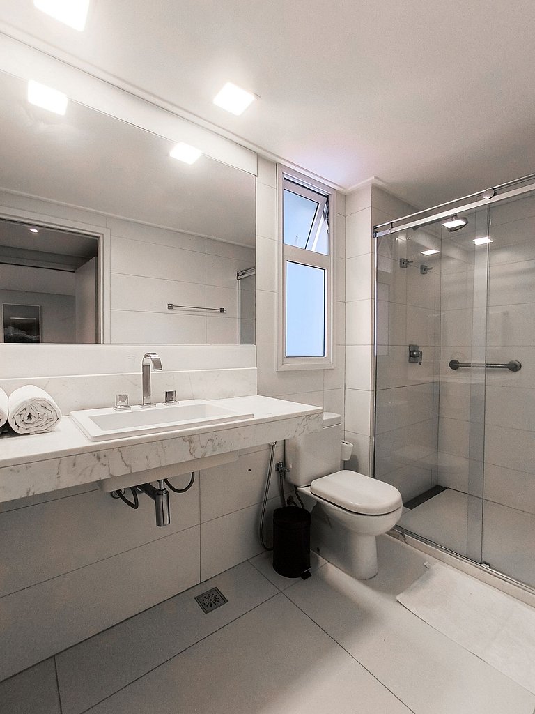 Apto aconchegante 1q com vista mar - café incluso