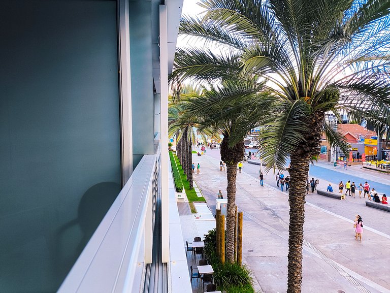 Apto aconchegante 1q com vista mar - café incluso