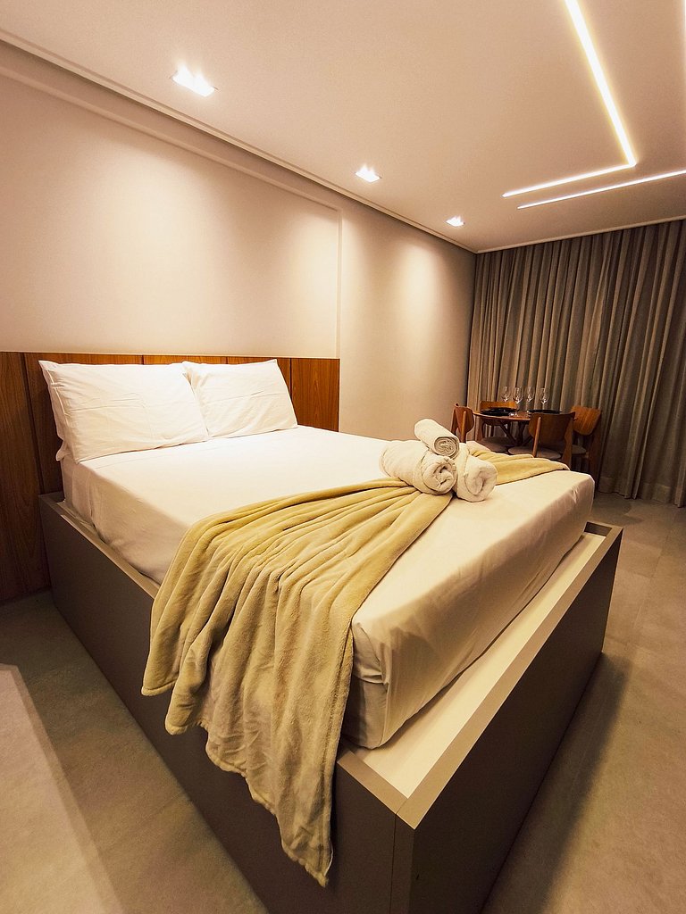 Apto confortável no Acqua Tambaú