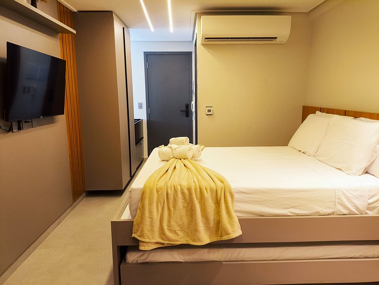 Apto confortável no Acqua Tambaú