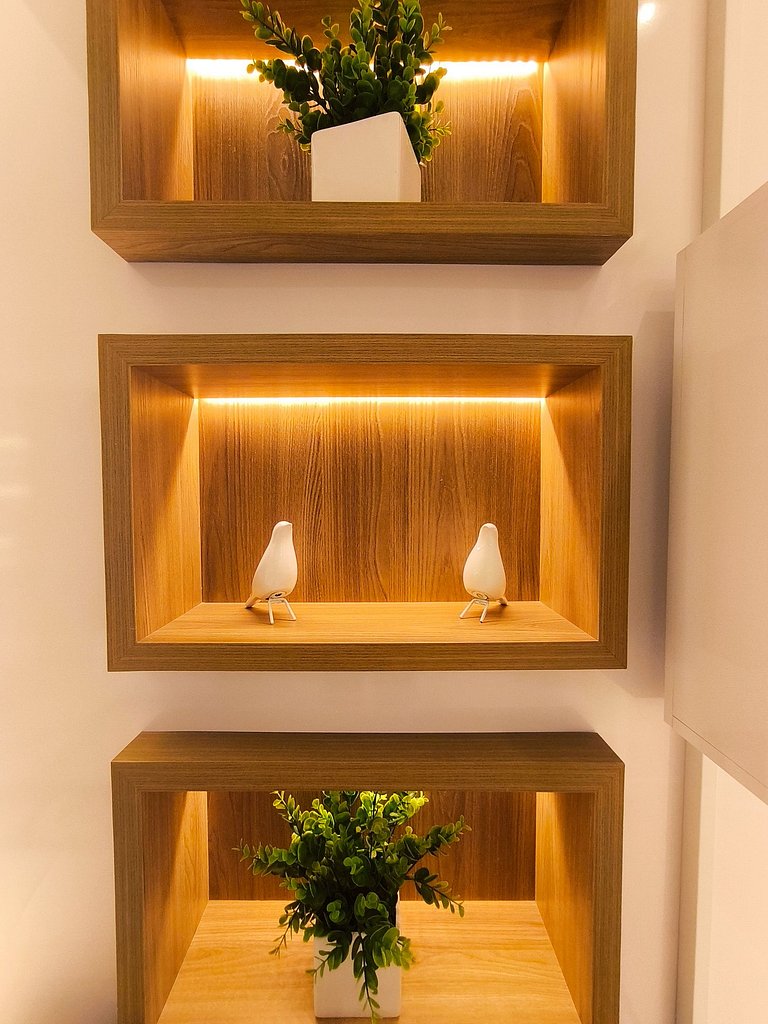 Flat Frente Mar no Marinas Praia Flat