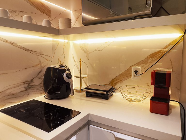 Flat Frente Mar no Marinas Praia Flat