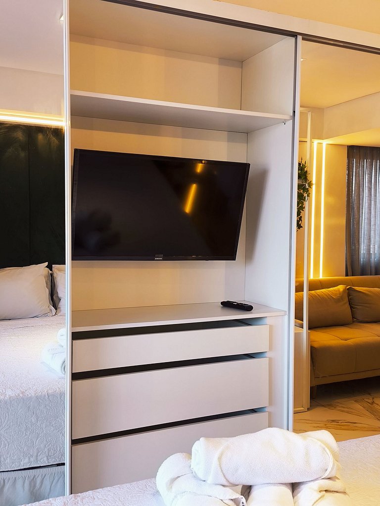 Flat Frente Mar no Marinas Praia Flat