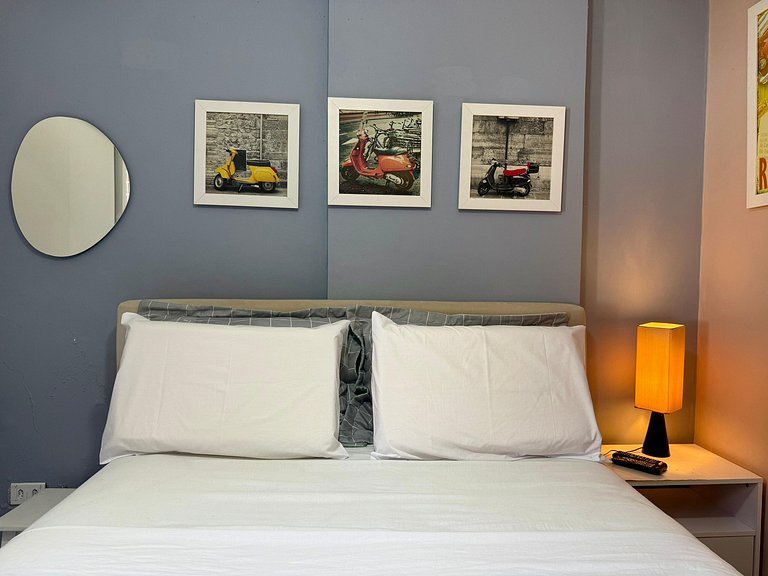 Flat Confortavel a poucos passos da praia