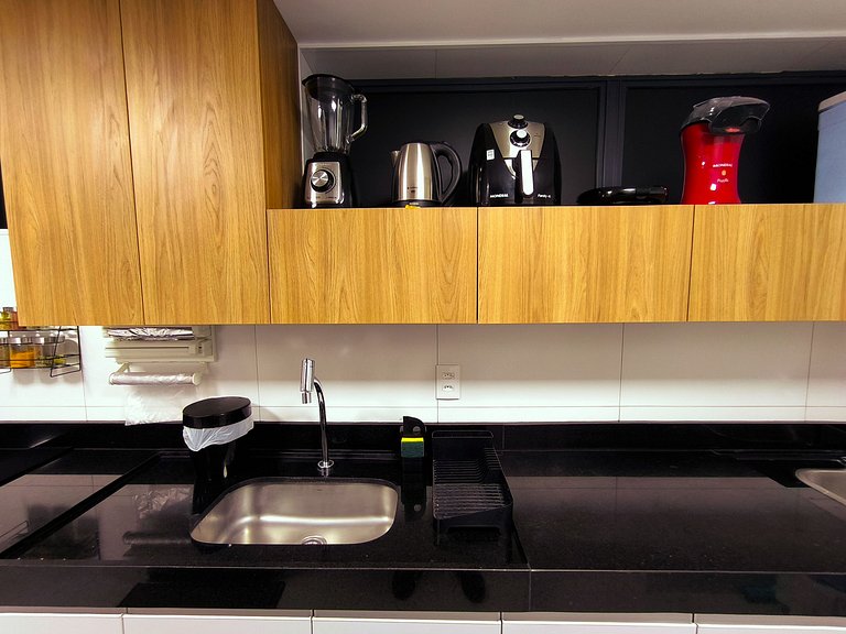 Apto 3 quartos beira-mar no Falésia Alliance