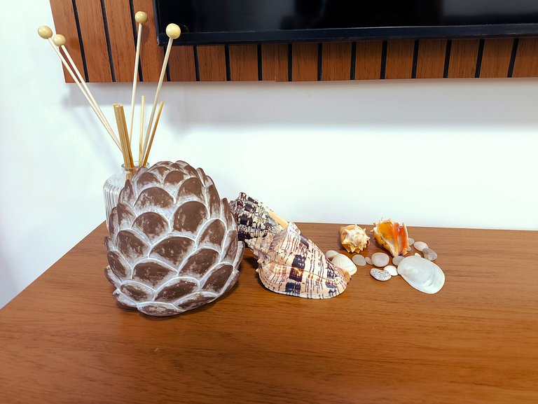 Apto 3 quartos beira-mar no Falésia Alliance