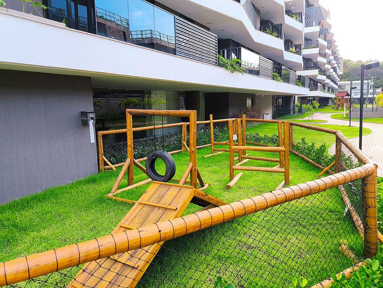 Apto 3 quartos beira-mar no Falésia Alliance