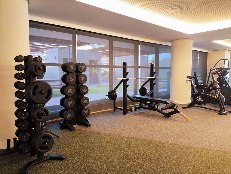 Apto 3 quartos beira-mar no Falésia Alliance