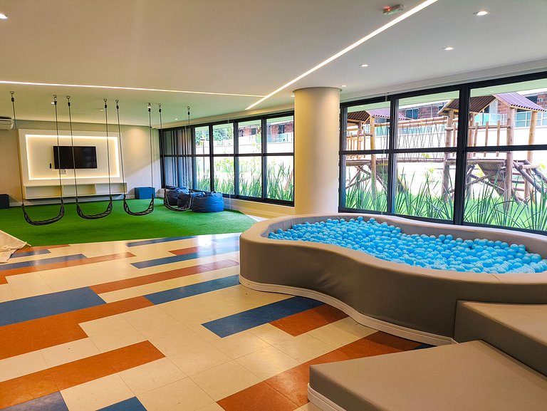 Apto 3 quartos beira-mar no Falésia Alliance