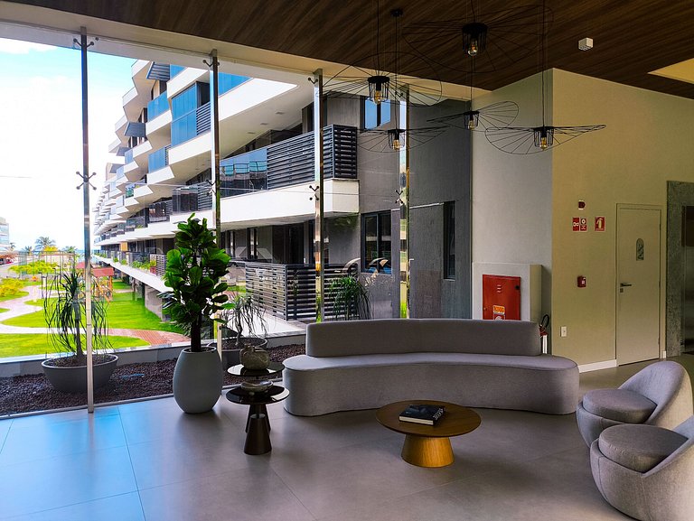 Apto 3 quartos beira-mar no Falésia Alliance