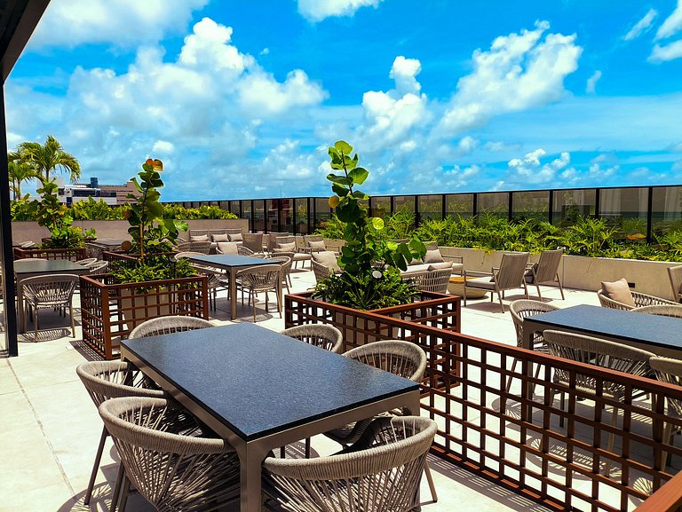 Apartamento Estúdio no Hit Cabo Branco