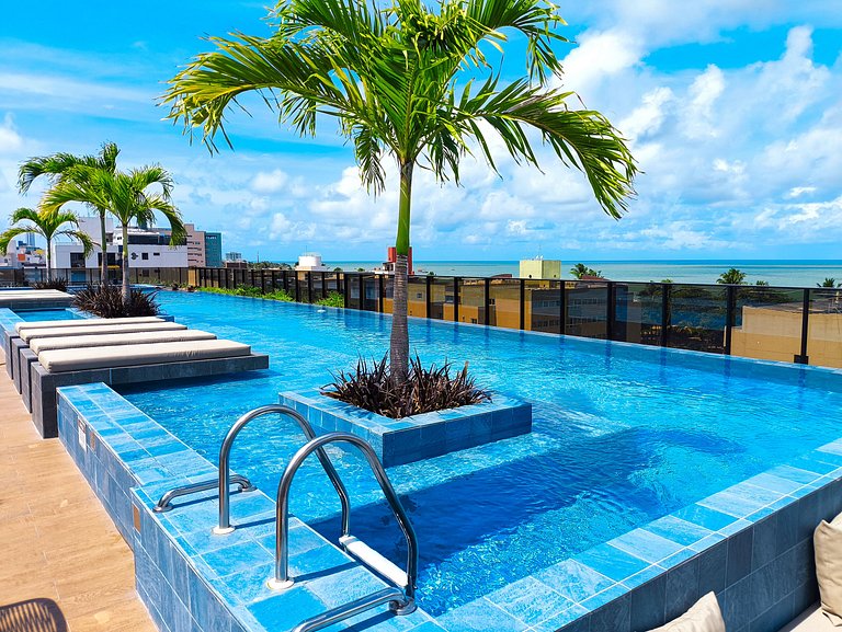 Apartamento Estúdio no Hit Cabo Branco