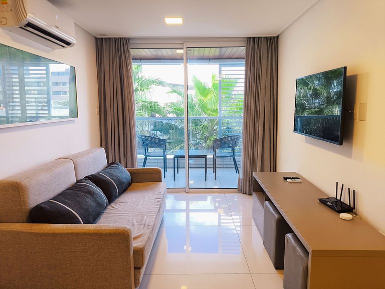 Apto 2 quartos de alto padrão no Solar Tambaú