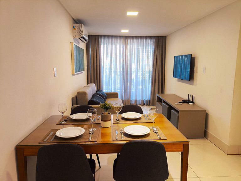 Apto 2 quartos de alto padrão no Solar Tambaú