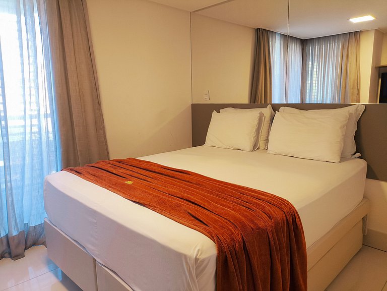 Apto 2 quartos de alto padrão no Solar Tambaú