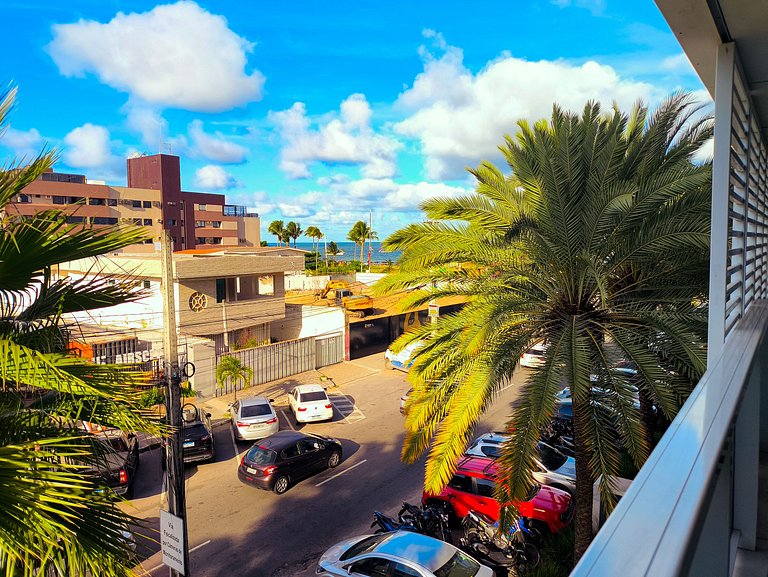 Apto 2 quartos de alto padrão com café incluso