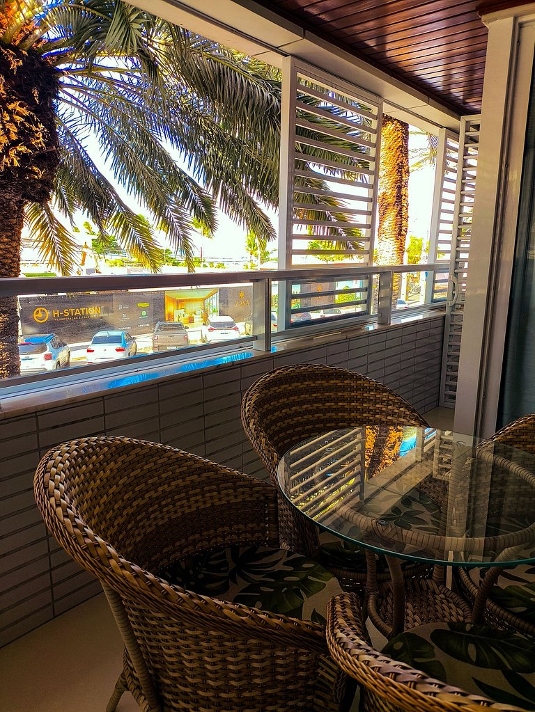 Fantástico apto de 2 quartos com café incluso