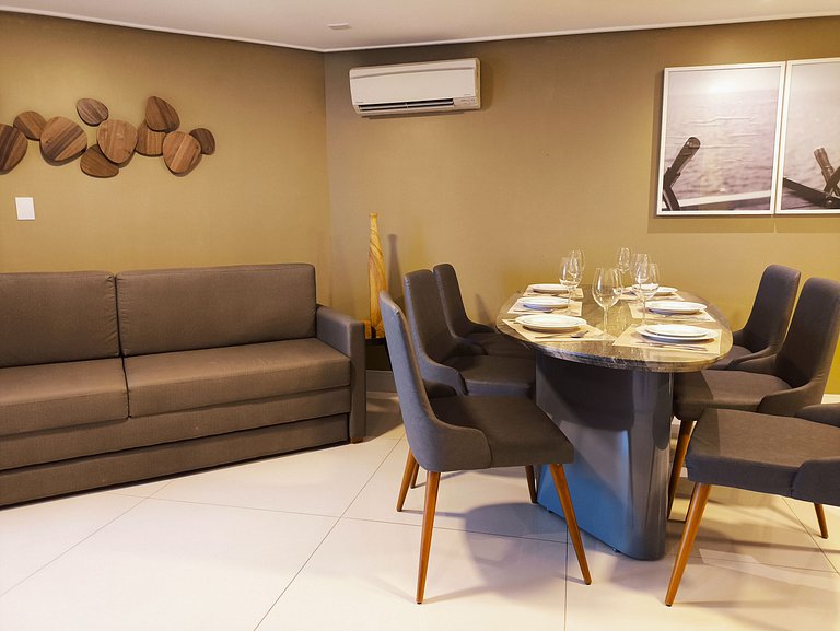 Apartamento com a melhor vista do Solar Tambaú