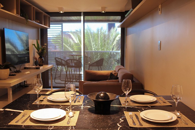 Apartamento Designed by Leo Maia com café incluso