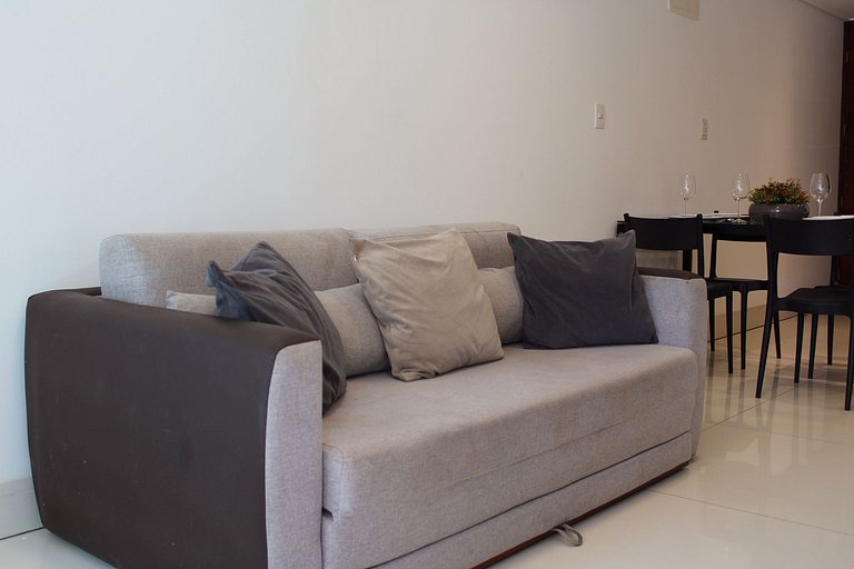 Apt Deslumbrante 2 Quartos com café incluso