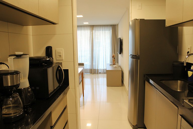 Apto Magnifico de 2 quartos com café