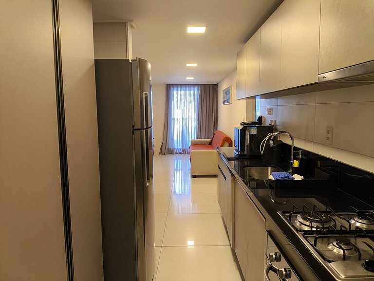 Apto de 2q com Vista Deslumbrante com café incluso