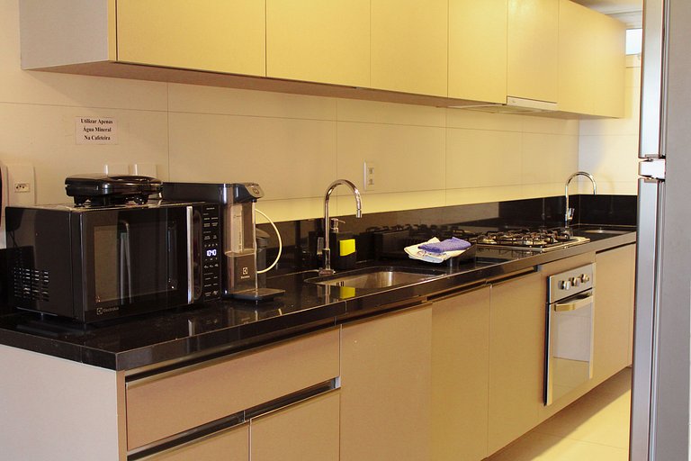 Apto de 2q com Vista Deslumbrante com café incluso