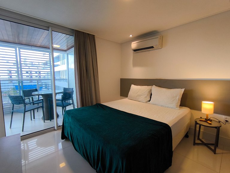 Apto de 2q com Vista Deslumbrante com café incluso