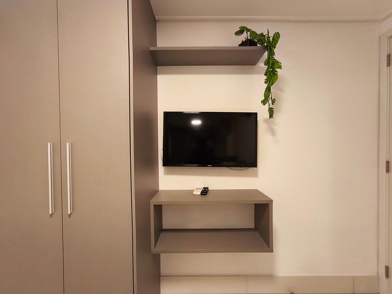 Apt Deslumbrante 2 Quartos com café incluso