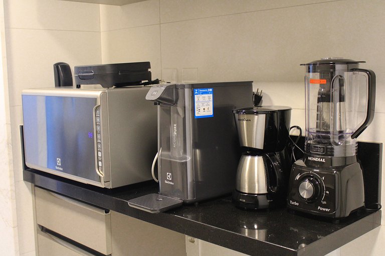 Ap confortável no Solar Tambaú com café incluso
